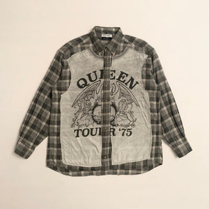 Queen Flannel Shirt - L
