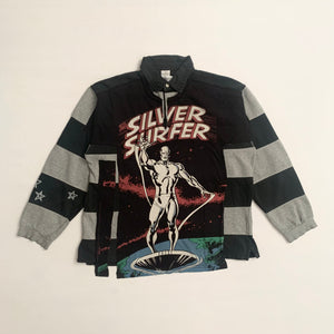 Silver Surfer Polo Shirt - L