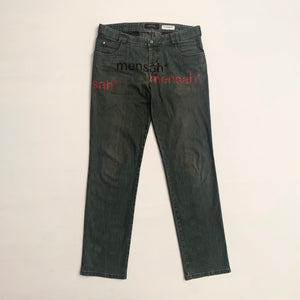 Multi Logo Jeans - 46FR, 36"US